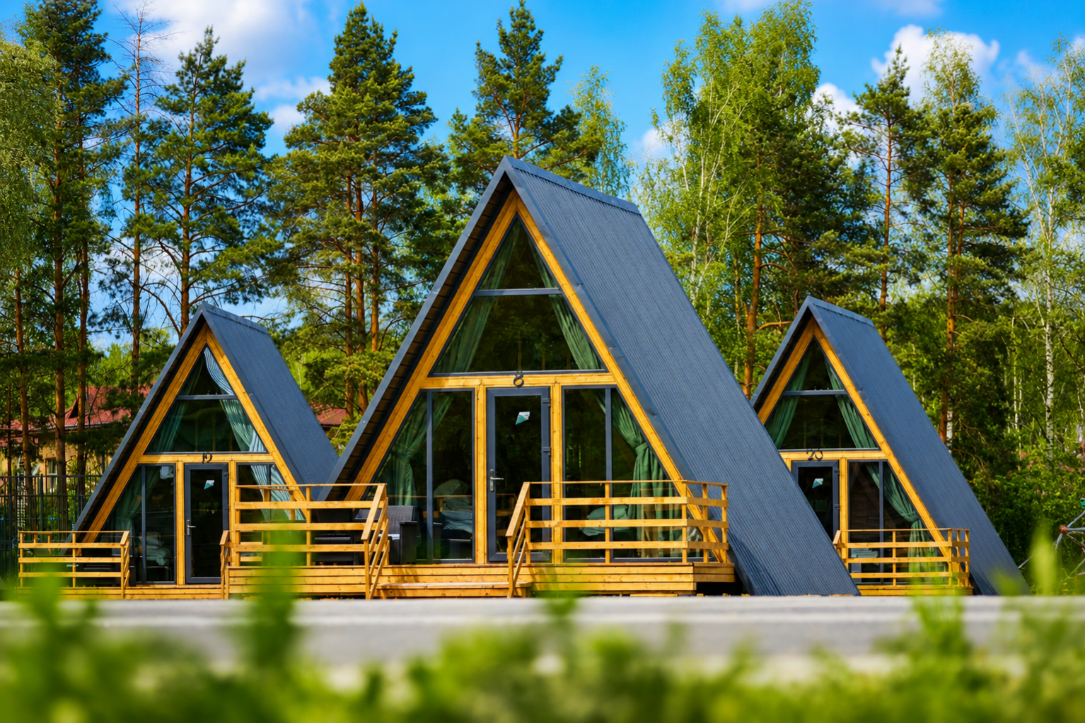 Глэмп A-frame