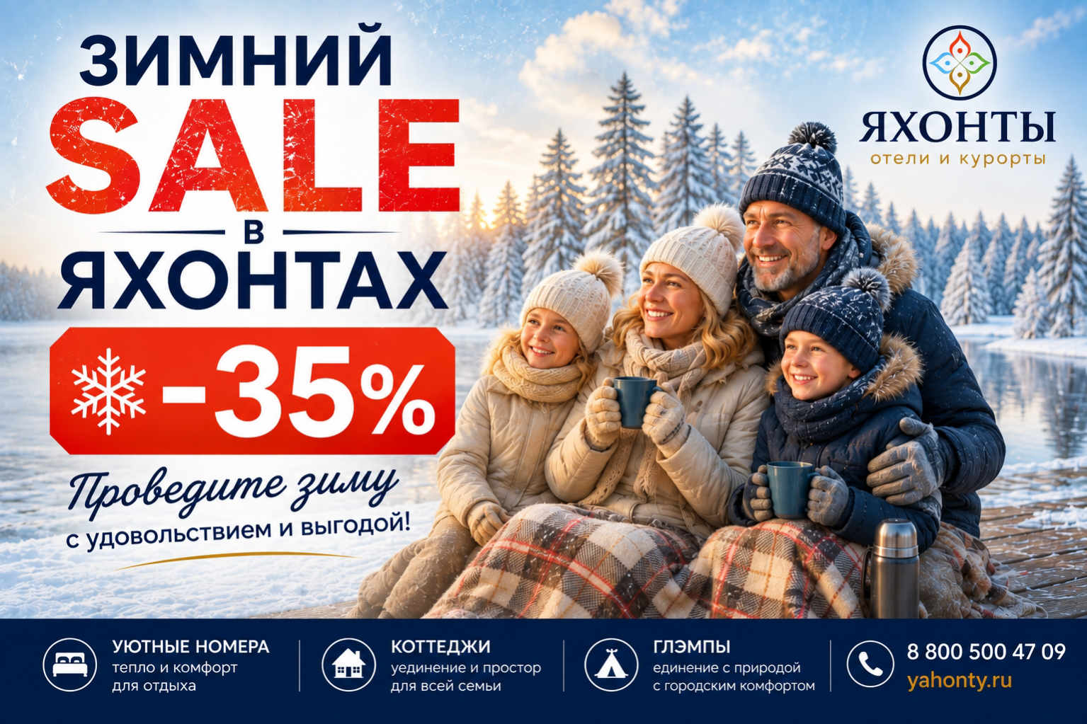 ЗИМНЯЯ РАСПРОДАЖА— СКИДКА ДО 35%!